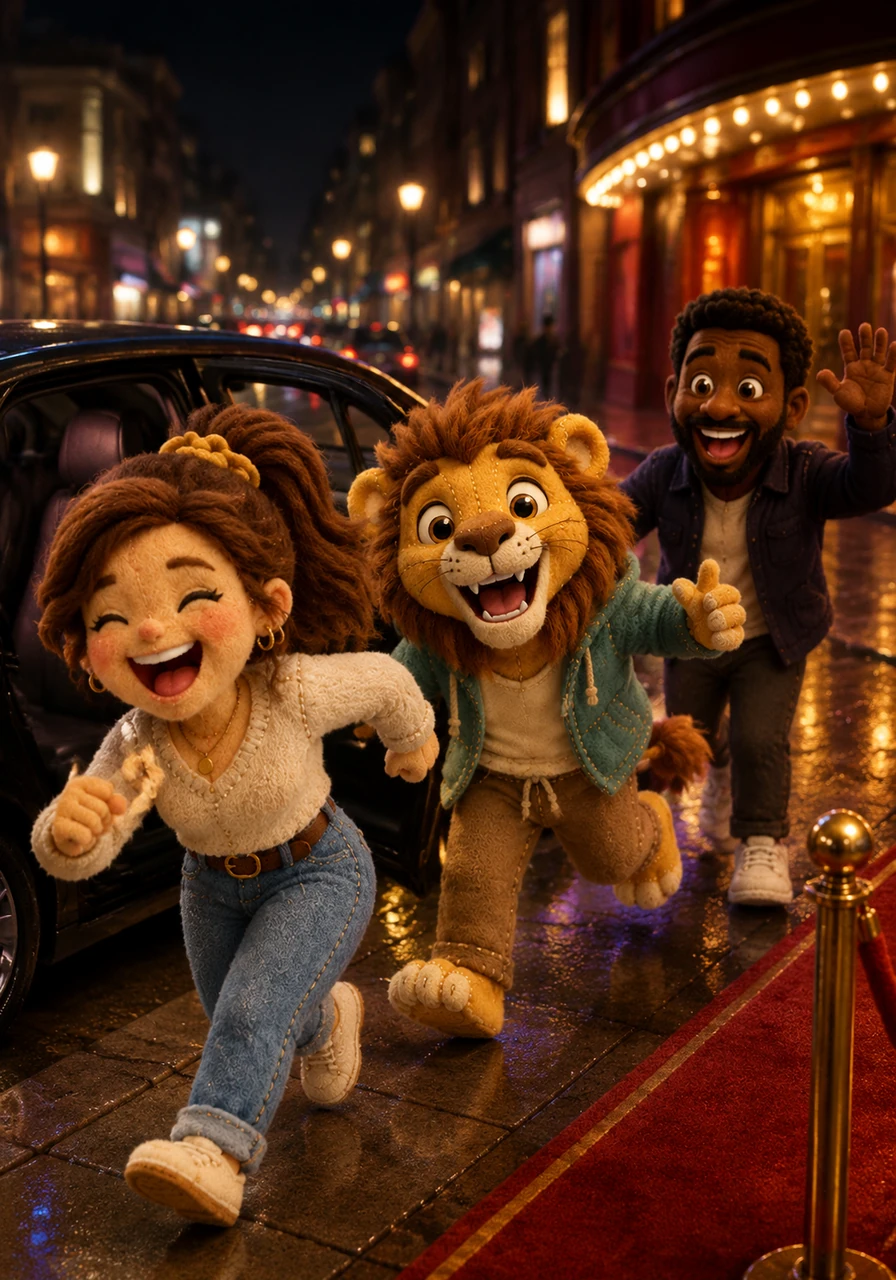 The Uber pulls to a stop at the curb, and the others spill out in a rush of excitement and loud voices. They are already halfway to the bar's glowing entrance before the car door even clicks shut, their laughter trailing behind them like smoke.