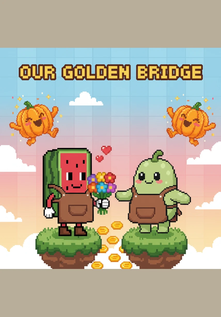 There he was—the legendary North Gourd, a beautiful squash with a skin as blue as the winter sky. He looked up in surprise and smiled, delighted that his cousins had traveled so far just to find him.