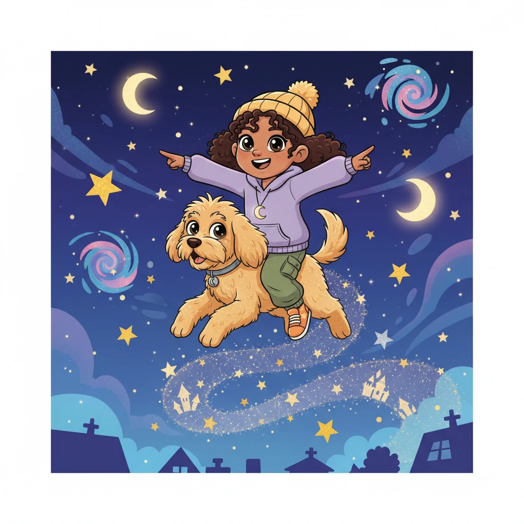 Stella and Luna's Starry Night