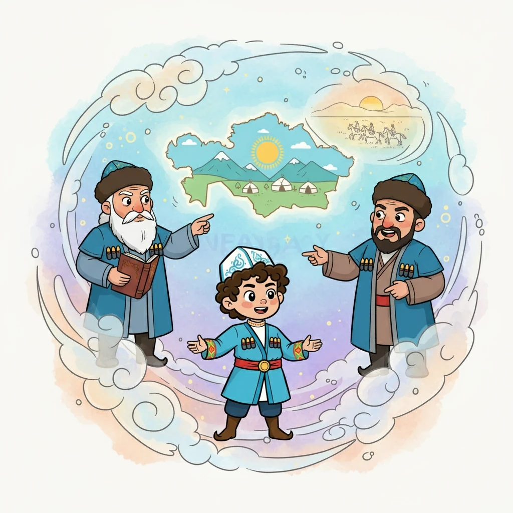 Айдар түсінде Алаш қайраткерлерімен кездесті. Олар оған қазақ жерінің тарихы мен мәдениеті туралы әңгімелеп берді. Айдар олардың қалай күрескенін және қандай қиындықтарды жеңгенін естіді.