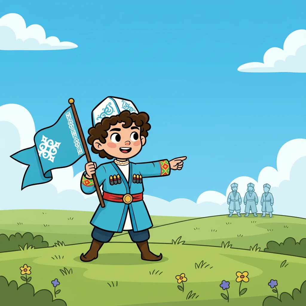 Түсте Айдар далаға шықты. Ол Алаш қайраткерлерінің қазақ халқын біріктіруге тырысқанын елестетті. Айдар өзін олардың қатарында сезінді.