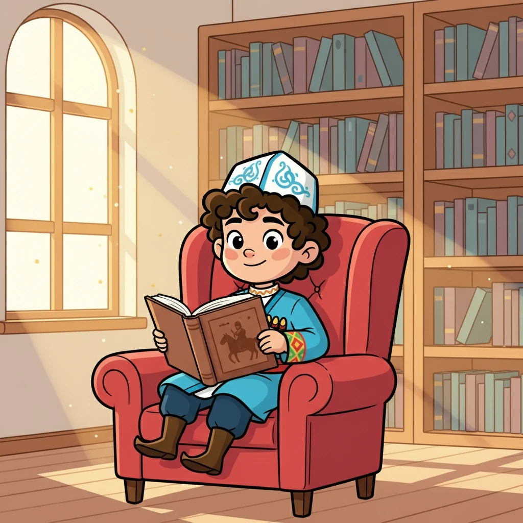 Айдар кітапханаға қайта оралды. Ол Алаш қайраткерлері туралы кітапты оқуды жалғастырды. Айдардың жүрегінде қазақ еліне деген махаббат пен патриоттық сезімдер оянды.