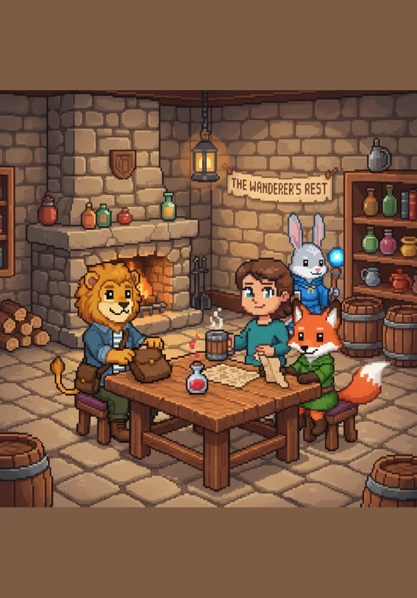 Leo moved into a tiny apartment in the big city that felt just like a cozy bird's nest. He filled every corner with leafy green plants and bright paintings that he made himself on rainy afternoons.