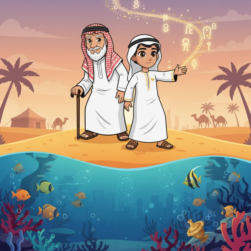 رحلة حمد في قلب التراث