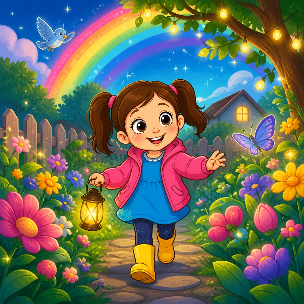 Harper’s Rainbow Garden - fairy-tale