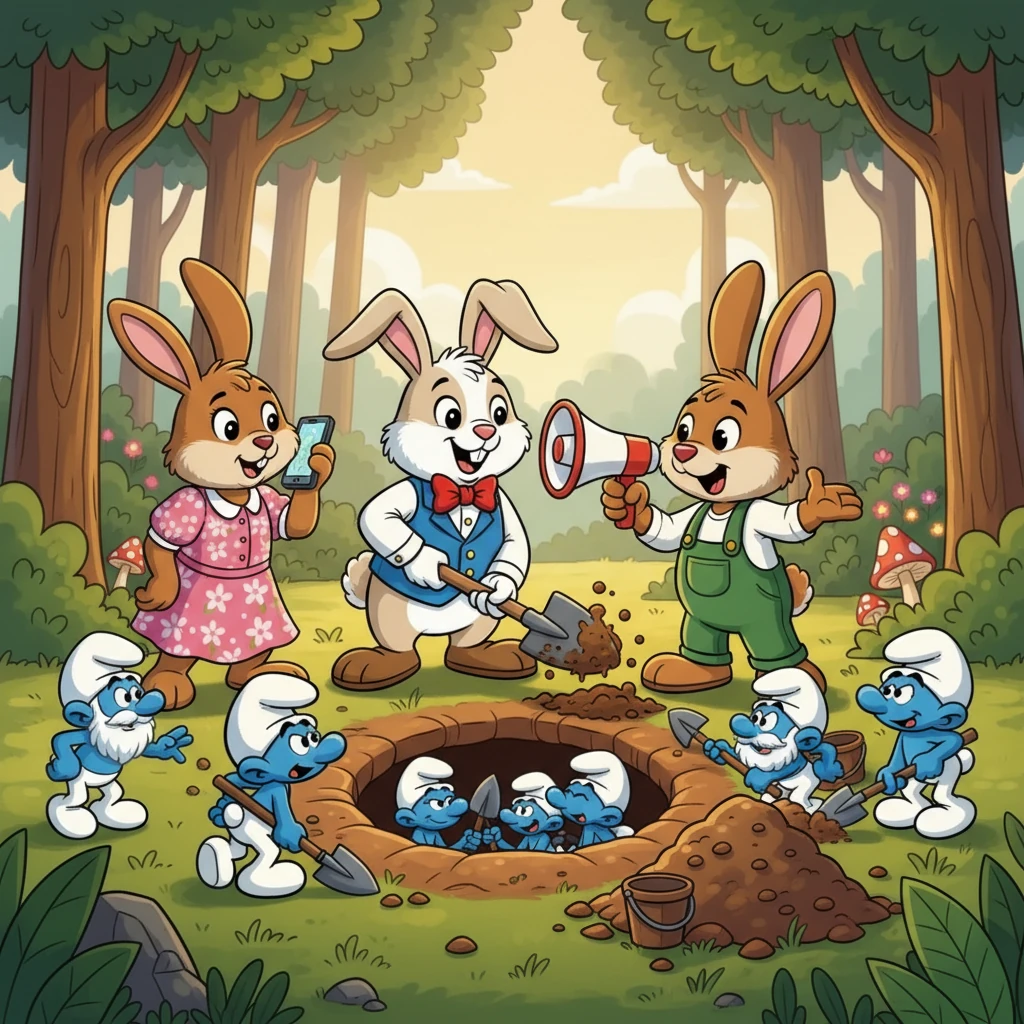 ביער, רואי מצא מחילה! רונה התקשרה לדרדסים ורפאל קרא לכח החילוץ. כולם הגיעו ונרתמו לעבודה, חופרים באדמה בציפייה גדולה.