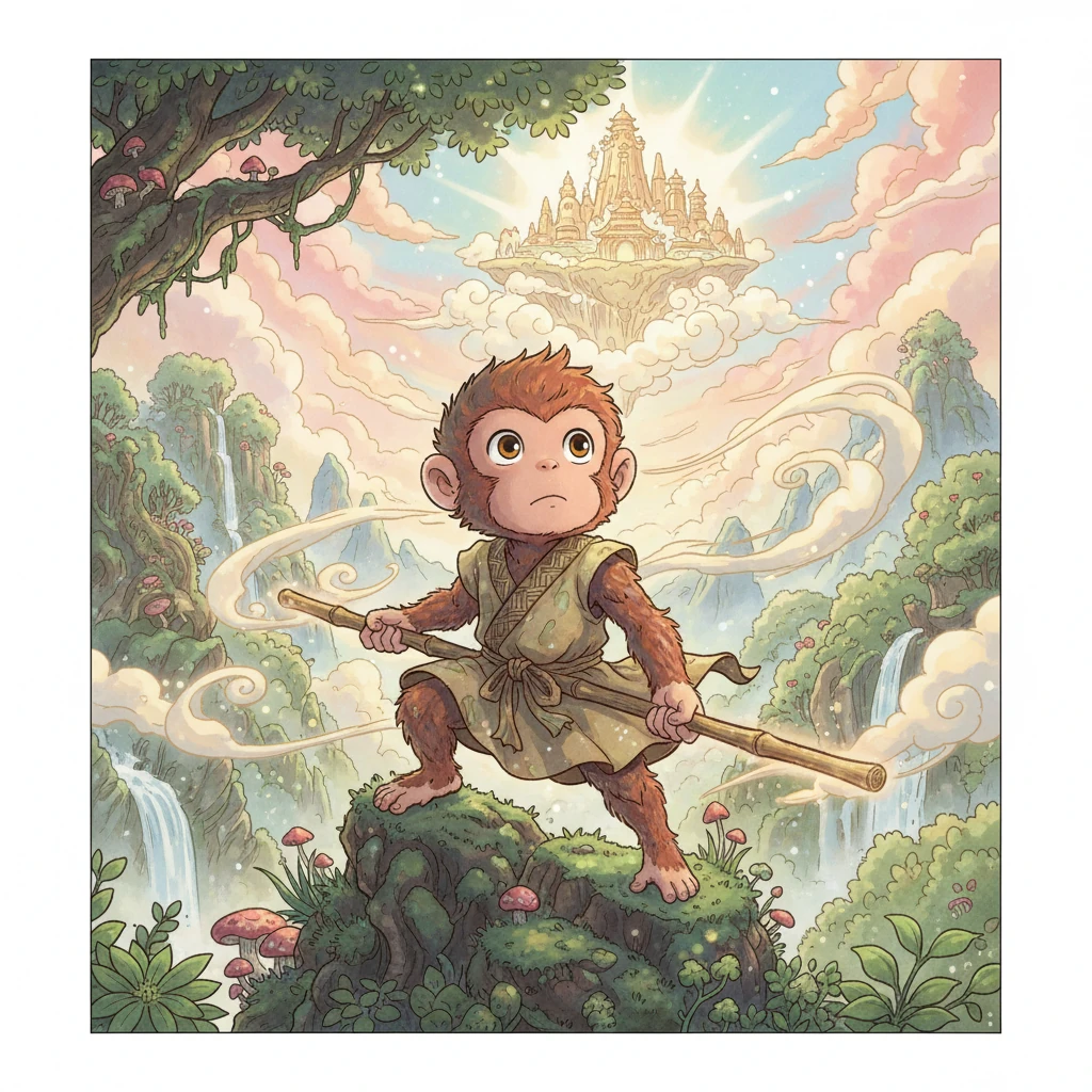 小石猴的决心：大闹天宫前传 by lianbo ma