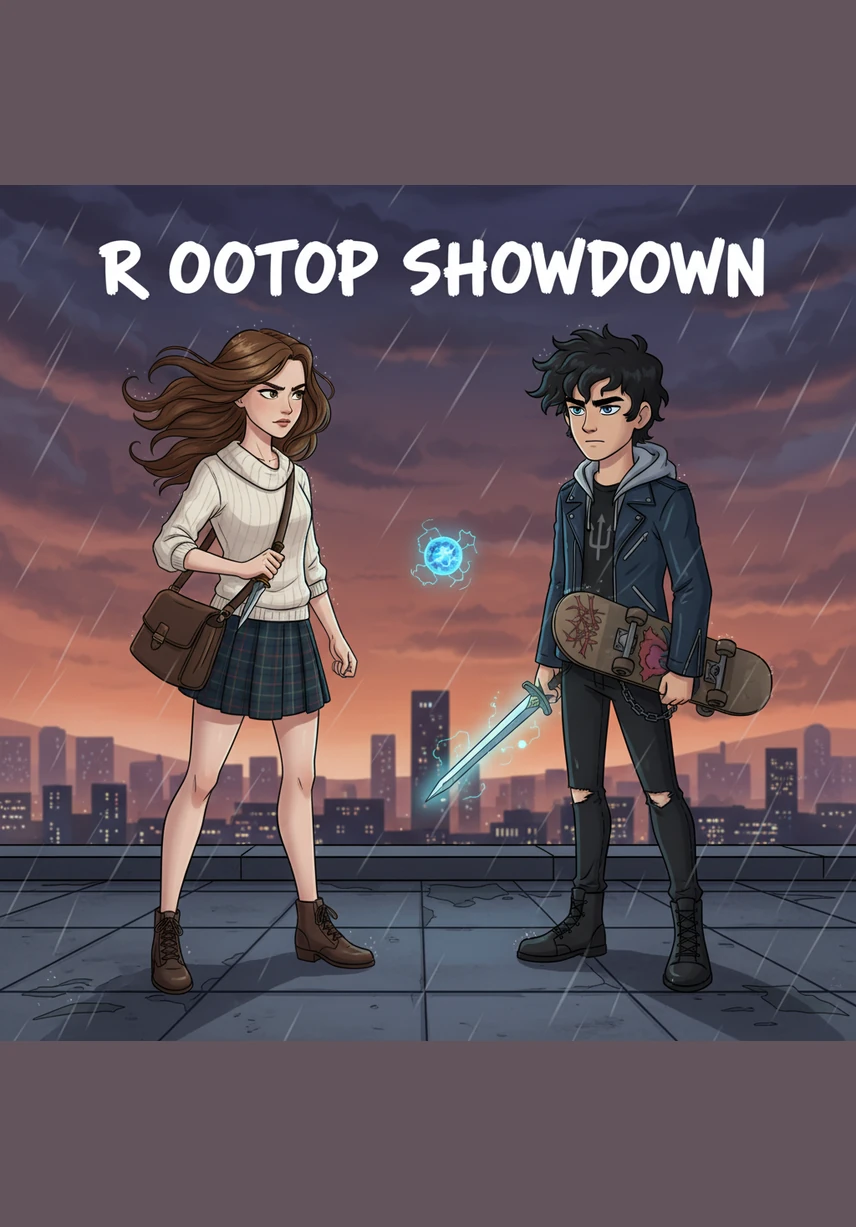 The wind howls around them on the roof as Victoria admits that Percy’s presence is becoming a confusing and constant part of her life. Percy smiles softly at her, his dangerous edge softening as he realizes he enjoys being the only one who can make her lose her cool.