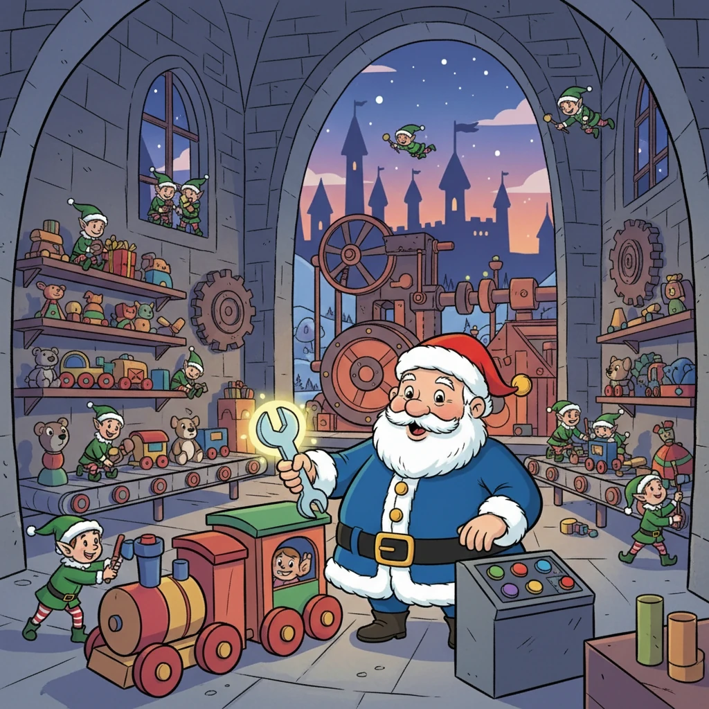 Le Secret de l'Atelier de Noël - fairy-tale