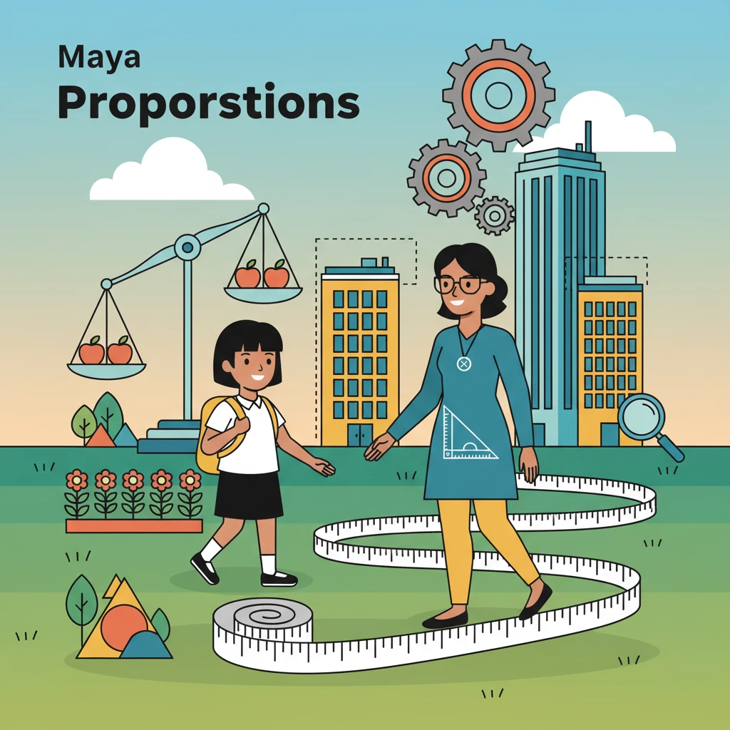 Petualangan Proporsi Maya - 教育故事
