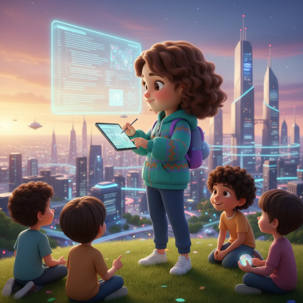 Ару енді жаңа идеялармен шабыттанып, болашаққа жоспар құрады. Ол цифрлық әлемді одан әрі қолжетімді етуді армандайды.