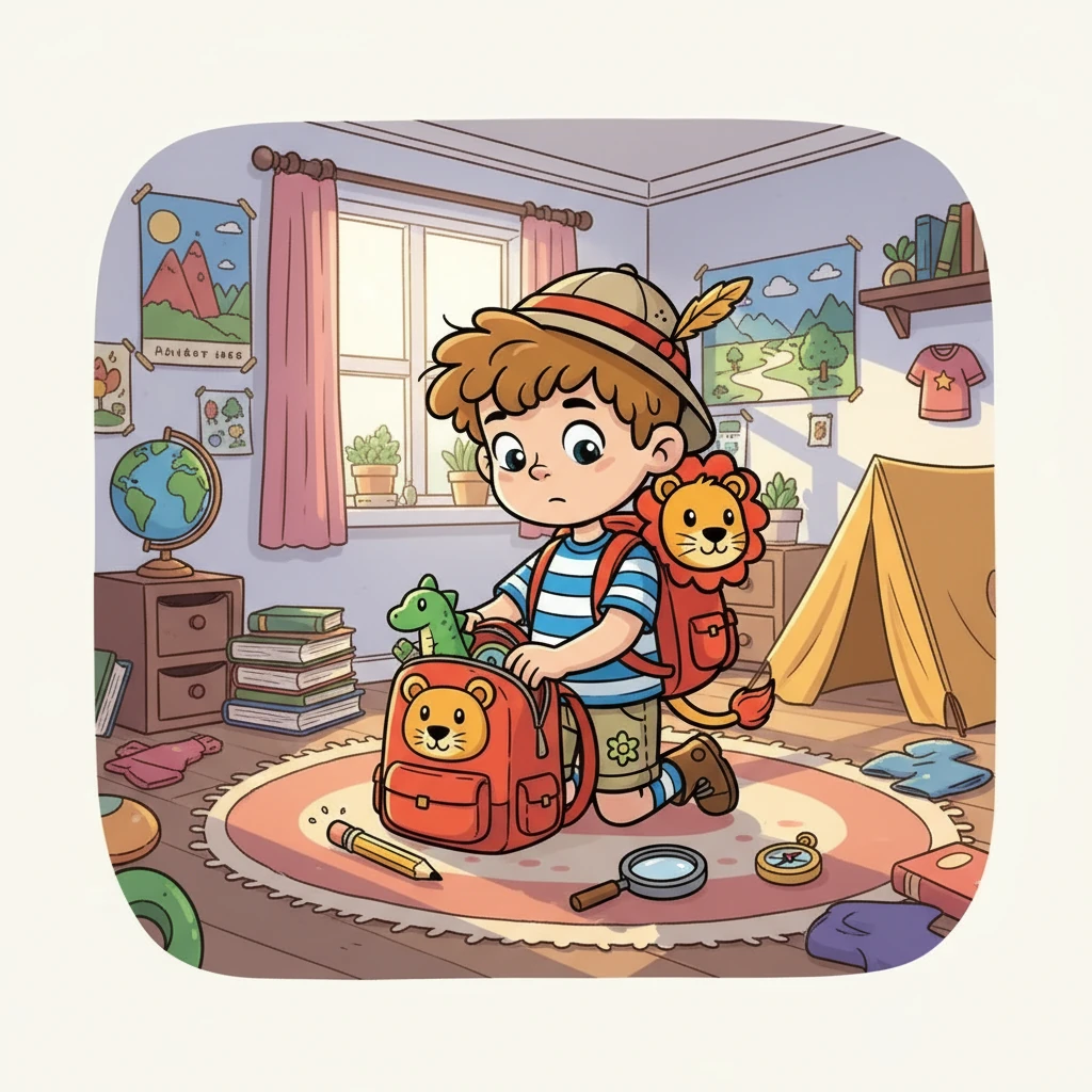 La première rentrée de Max le petit explorateur