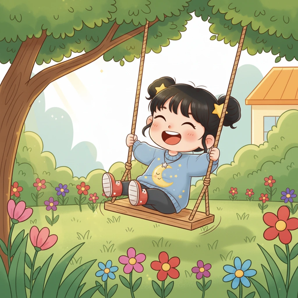 小星星有了一个新家,那是妈妈的家,有她熟悉的玩具和床。她还会有另一个家,那是爸爸的家,那里也有她的专属角落和爸爸亲手做的秋千。