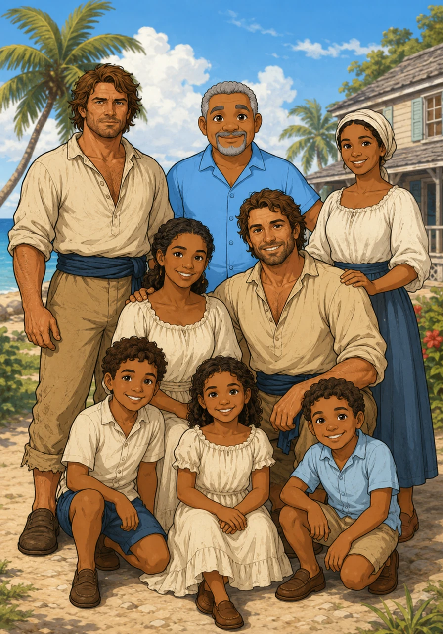 Over the generations, the different groups of settlers married and raised families together, blending their traditions and heritages. This beautiful mixing created a unique ethnic identity that is neither purely European nor purely African, but distinctly Caymanian.