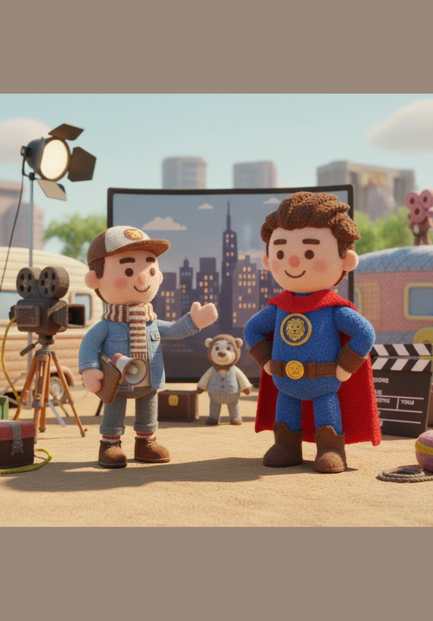 Outside on the studio lot, they find the iconic Ecto-1 car from Ghostbusters, complete with its roof-mounted gadgets and 'Who you gonna call?' logo. Leo peers through the windows, half-expecting to see a ghost-trap or a proton pack sitting on the seat.