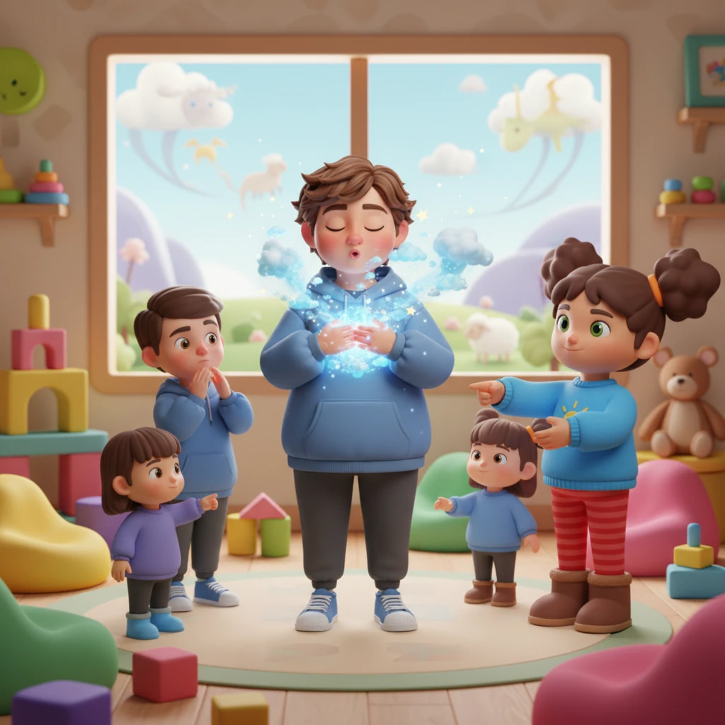 Leo's Big Breath: Learning to Calm the Giggles - educational