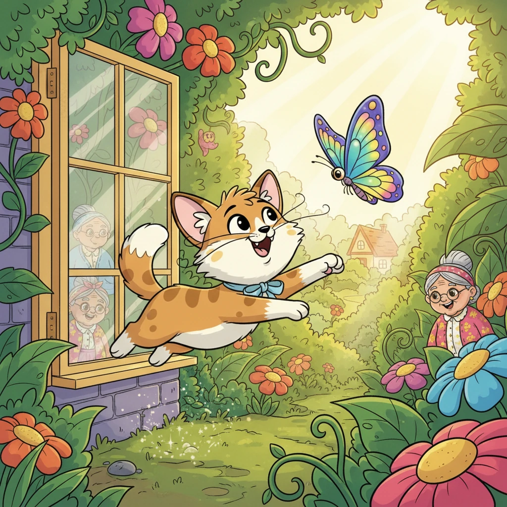 Button's Butterfly Adventure - Animal stories