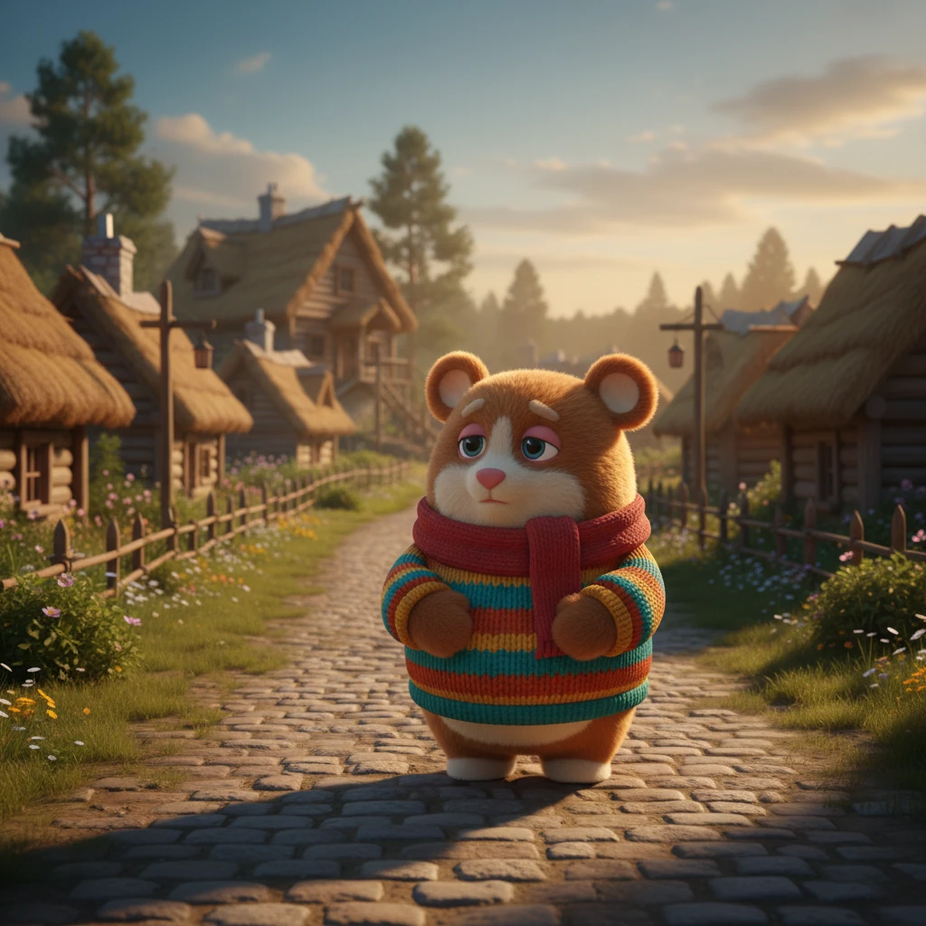 Он медленно шел по деревенской дороге, оглядываясь на дом брата в последний раз. Сердце его было тяжело, и деревня, казавшаяся сначала такой родной, теперь ощущалась чужой.