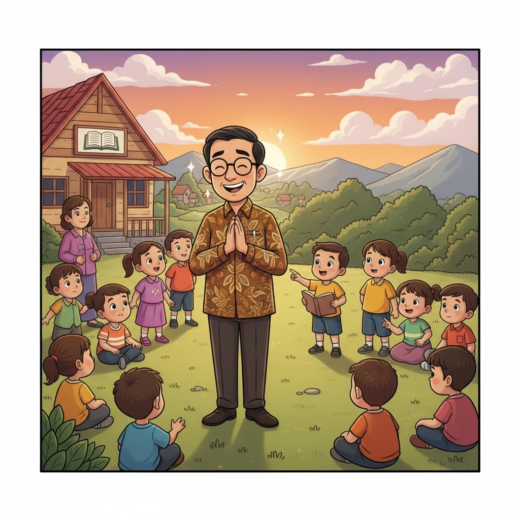 Setelah inspeksi pertama, Bapak Johan terkejut namun lega. Inspektur Smalhouzen tidak menemukan masalah. Dengan penuh syukur, Bapak Johan melanjutkan misinya untuk mendidik anak-anak, tanpa memandang usia mereka.