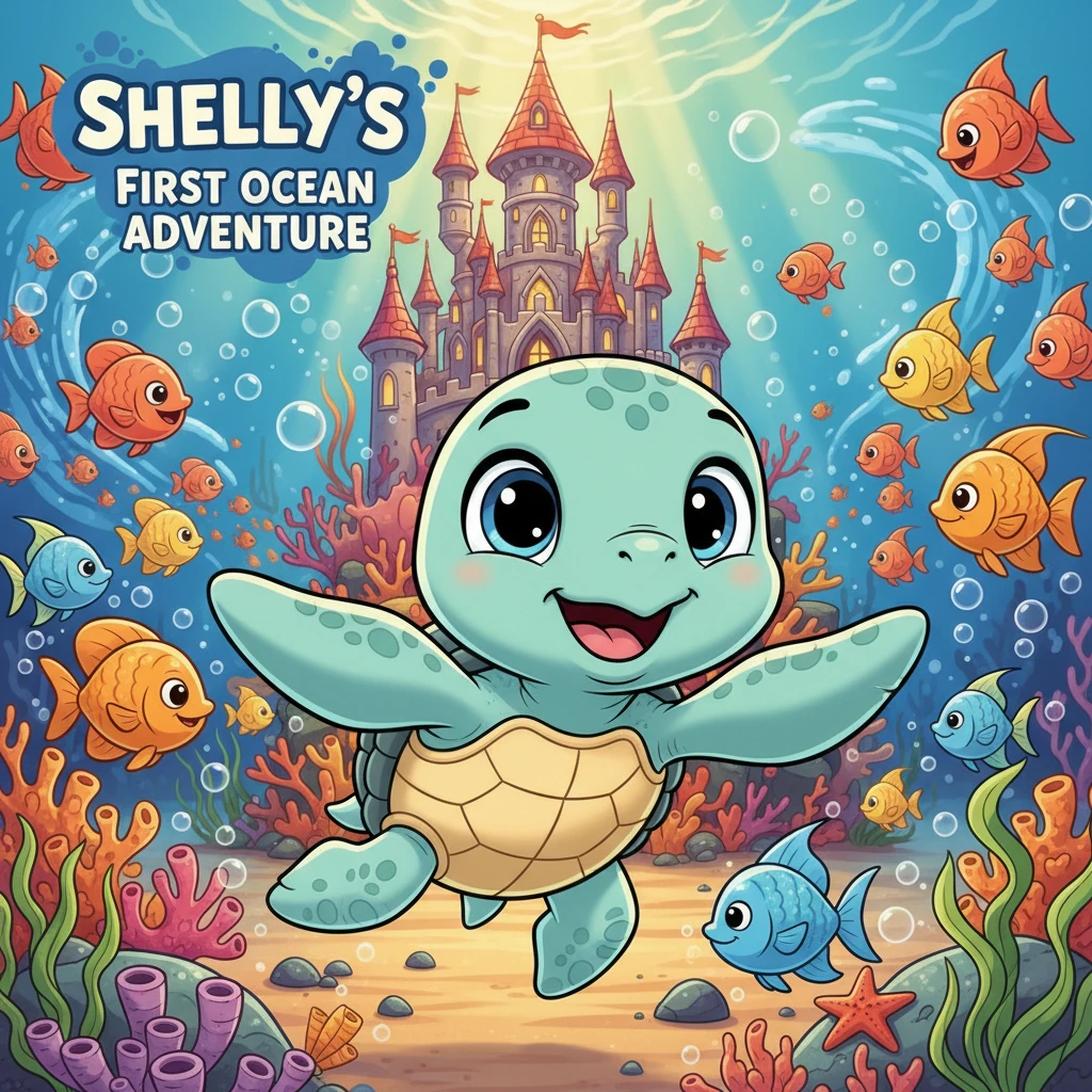 Shelly's First Ocean Adventure - adventure