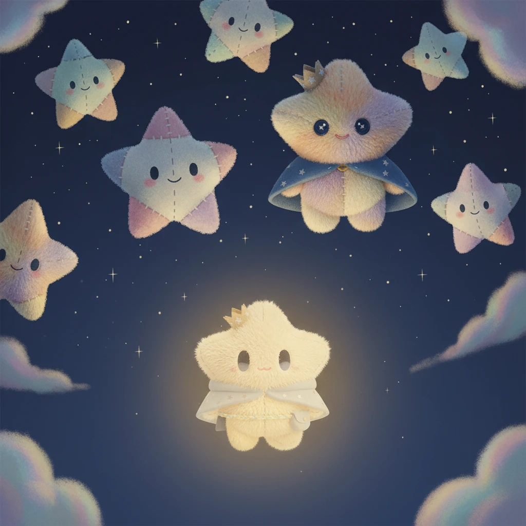 That tiny, brave light was Lumi, shining without even realizing how much she was helping. The other stars, watching from above, smiled with gentle pride. 'See?' Nova whispered, her light glowing warmly. 'Even the smallest light can brighten someone’s night.'