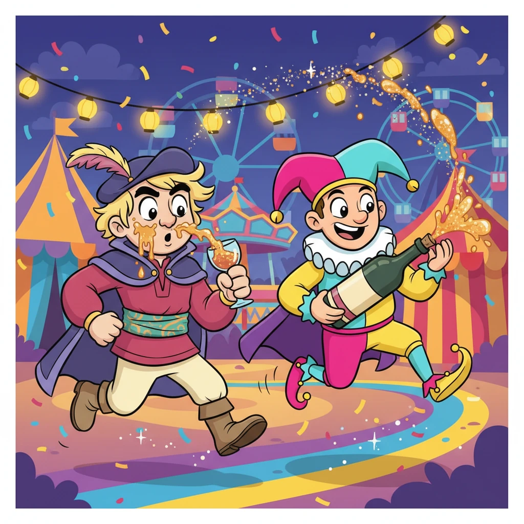 Monty Mirthful and the Fizzy Surprise! - 冒险故事