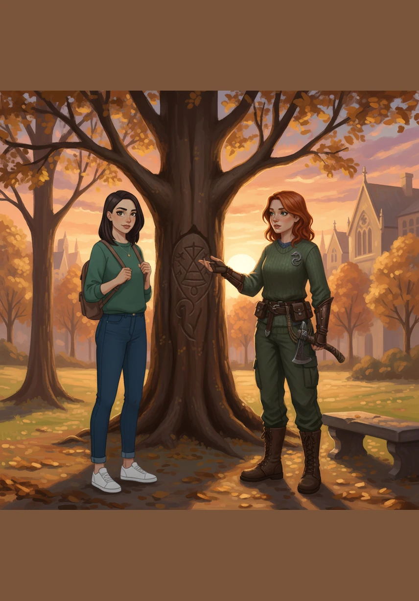 As the sun sets over the college buildings, the two friends share a quiet moment of realization about how much they have changed each other. Aubrey knows she has found a true confidante in Josie, a girl whose brilliance is matched only by the strength of their new bond.