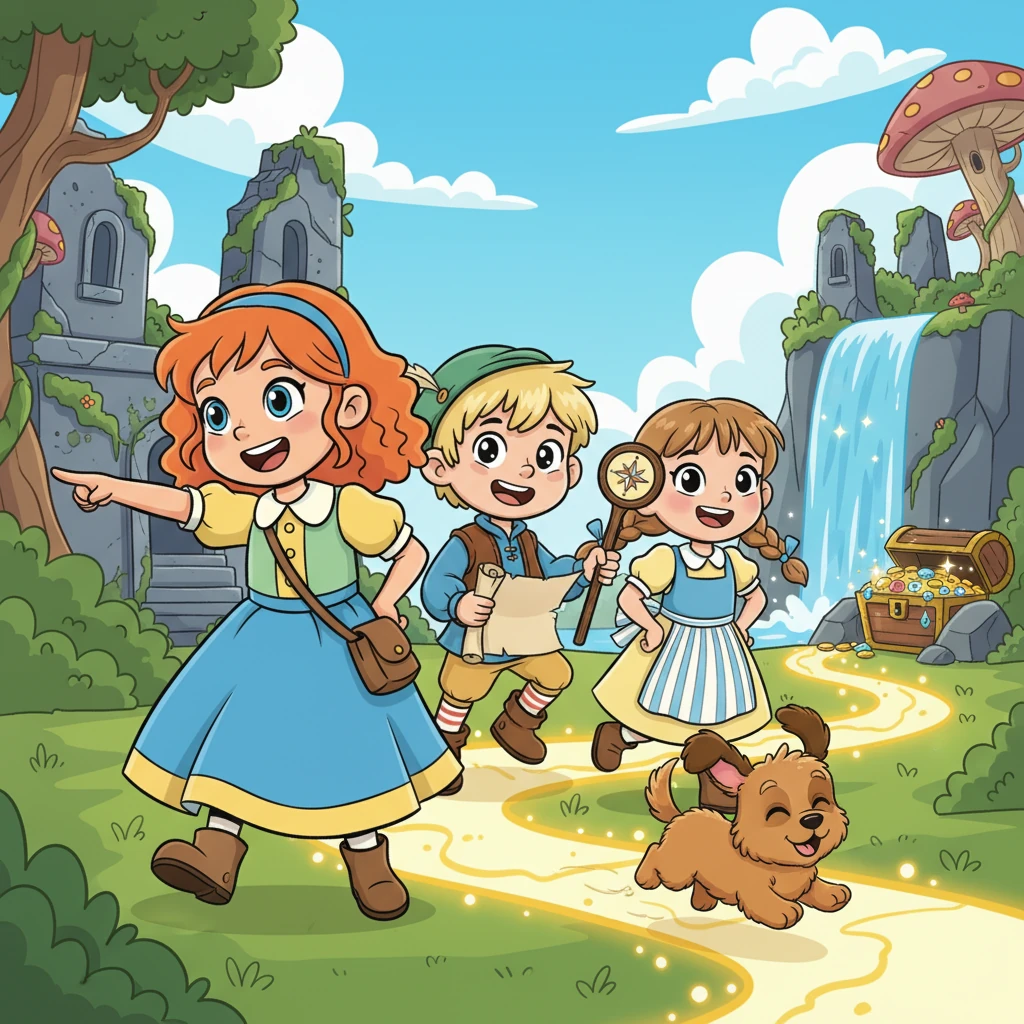 Das Buch des Vergessenen Schatzes - adventure