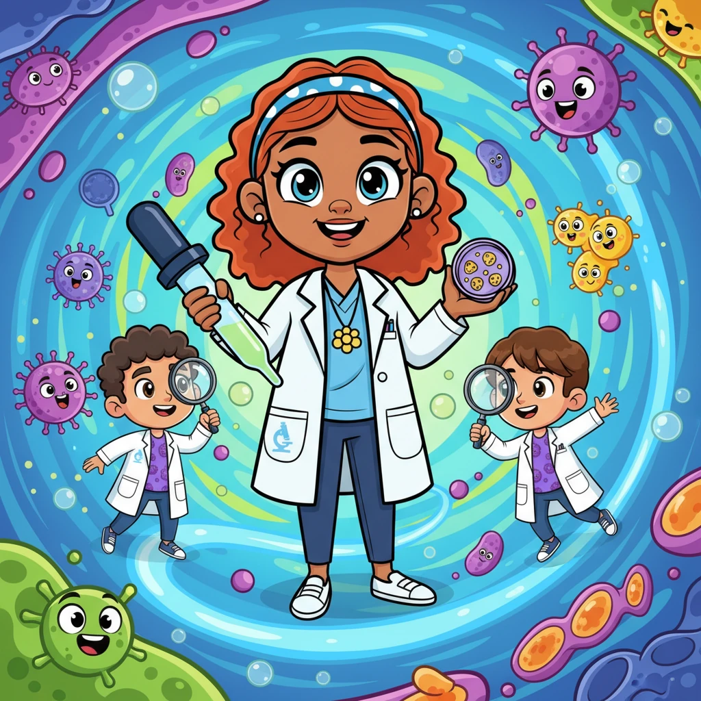 Professor Pipette's Microbe Mission: Staph vs. Micro! - educational