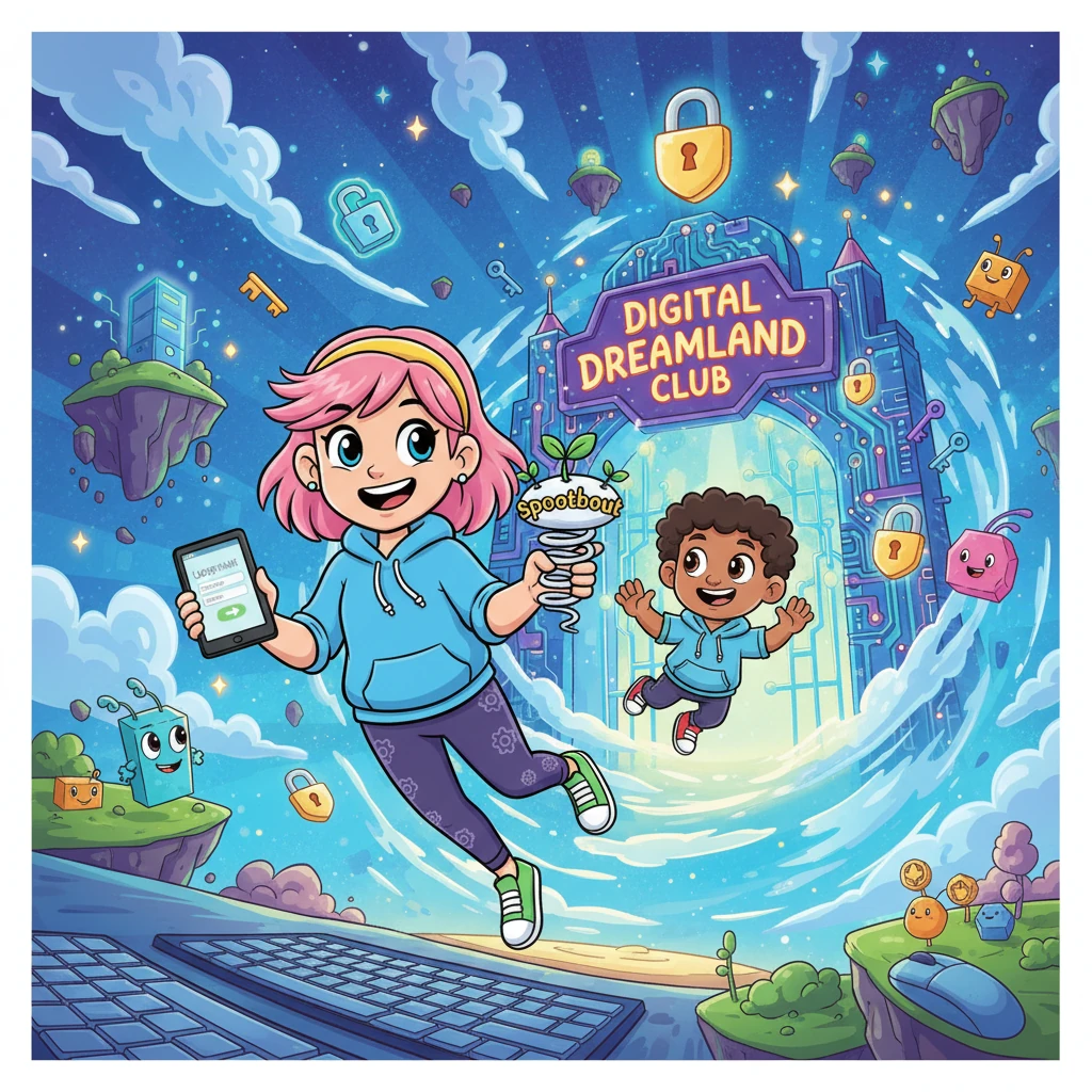 Pixel Penny and the Digital Dreamland - educational