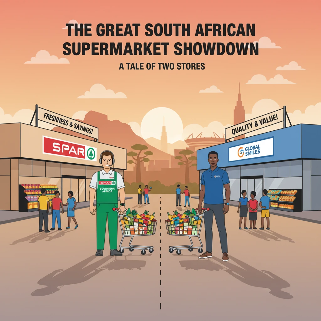 The Retail Race: SPAR versus Checkers - 教育故事