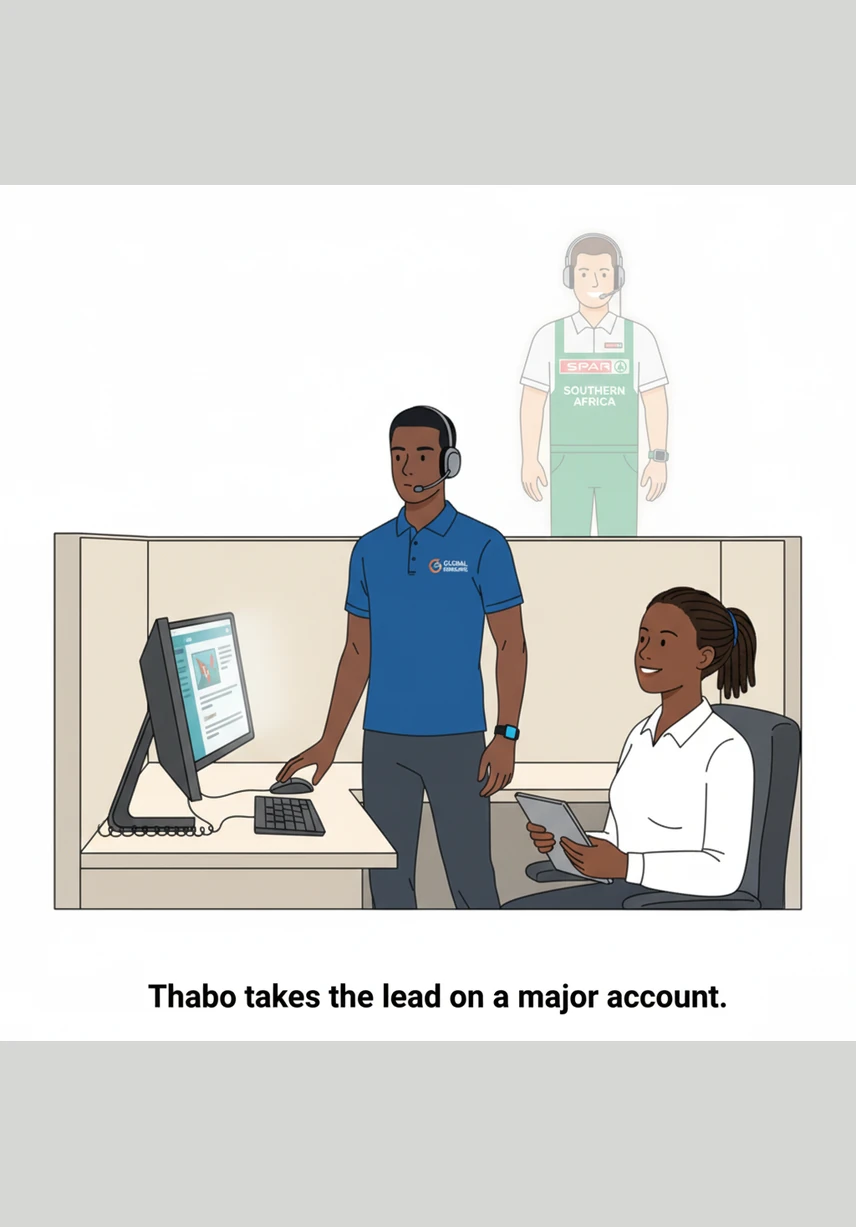 Looking at a detailed map of the province, Thabo sees SPAR stores perfectly situated in small suburban corners and rural towns. He realizes SPAR wins on location suitability, providing unmatched convenience for quick daily stops compared to Checkers’ focus on large shopping malls.