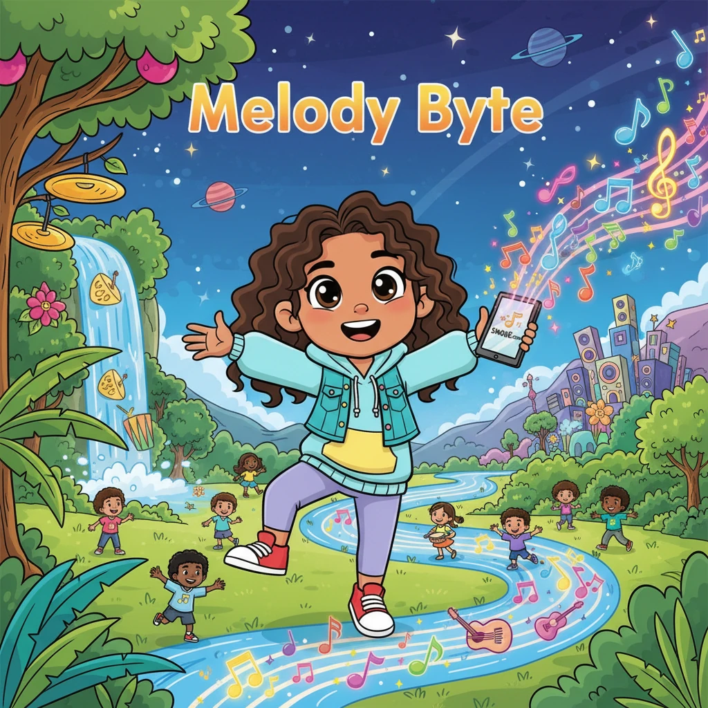 Melody's Magical Music Adventure with SNIQUE.COM - Образовательные истории