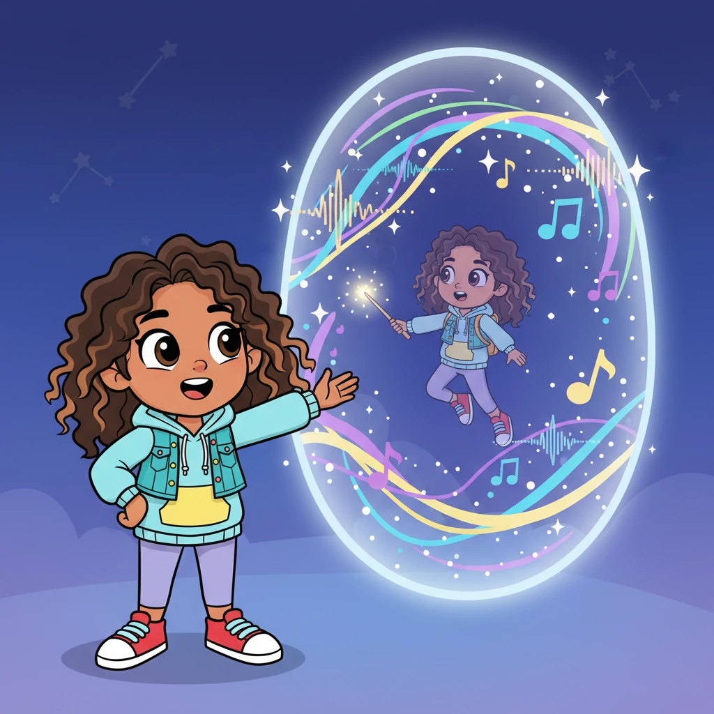 "Imagine unlimited songs, no ads, and all the premium tunes!" Maestro sang, showing Melody a magical portal filled with twinkling stars and vibrant sound waves. Melody's imagination soared, picturing herself as a musical explorer with no limits. She decided to embark on the "VIP Voyage."