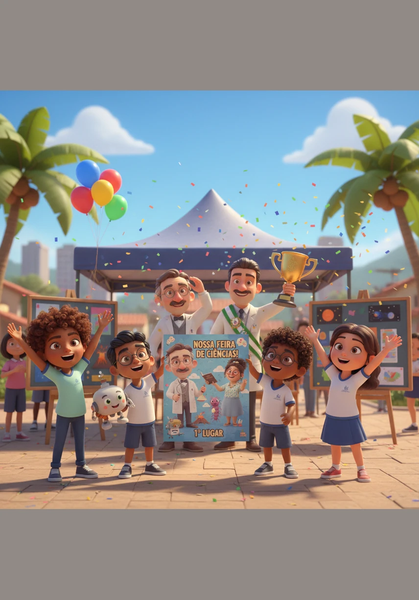 Standing proudly under the bright sun of Goiás, the five friends realize they are the new generation of health heroes. Inspired by the legacy of Carlos Chagas, they commit to protecting their environment and ensuring a healthy future for everyone in Posse.