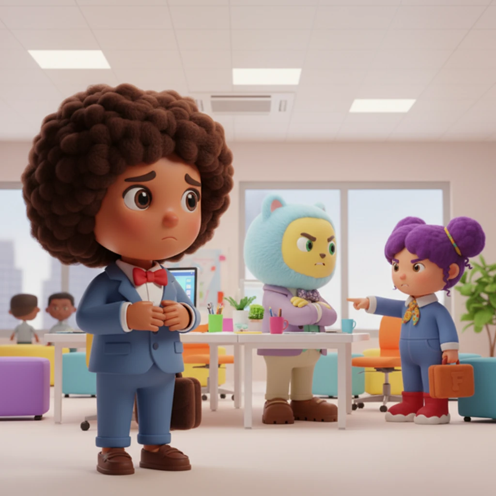 Madison, a keen observer from the HR department, watched the escalating friction with a concerned expression. She noticed how quickly professional disagreements were turning into personal attacks, eroding team morale. The vibrant office environment felt heavy.