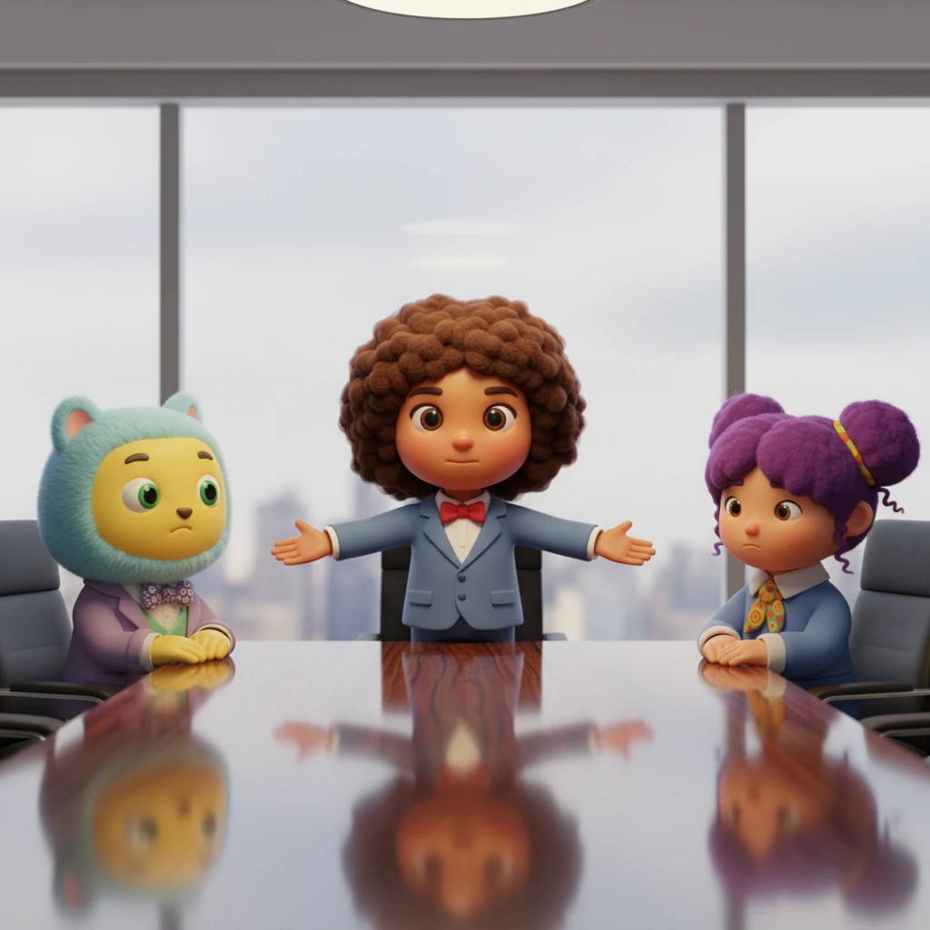 Jayden began by drawing a clear distinction between the individuals and the problem itself. He emphasized that their shared goal was the successful completion of Project Synergy, not assigning blame. The polished conference table reflected their serious expressions.