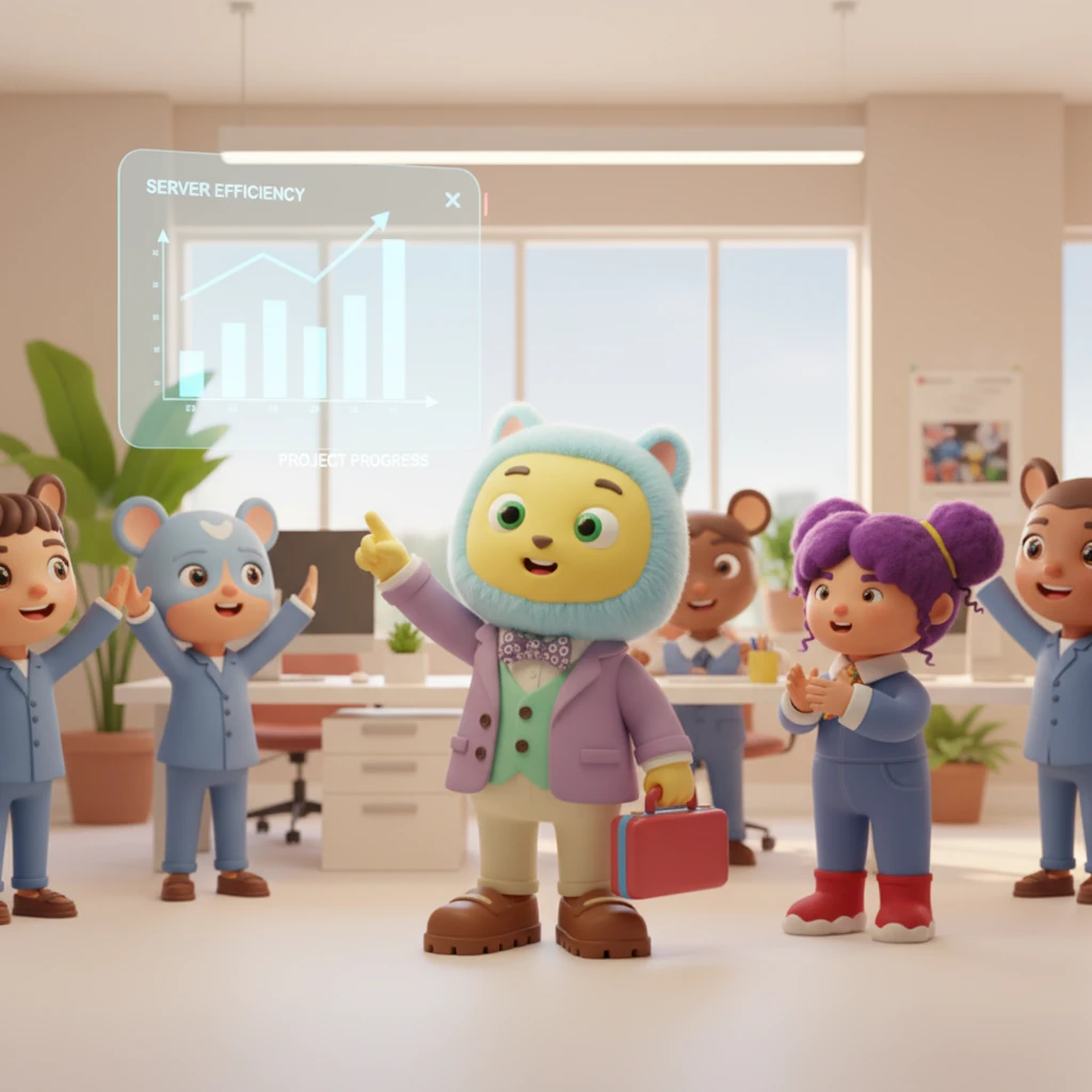 Over the next two weeks, the teams implemented the staggered access and began exploring code optimization. The initial data showed significant improvements in server efficiency and project progress. The tension in the office visibly dissipated.