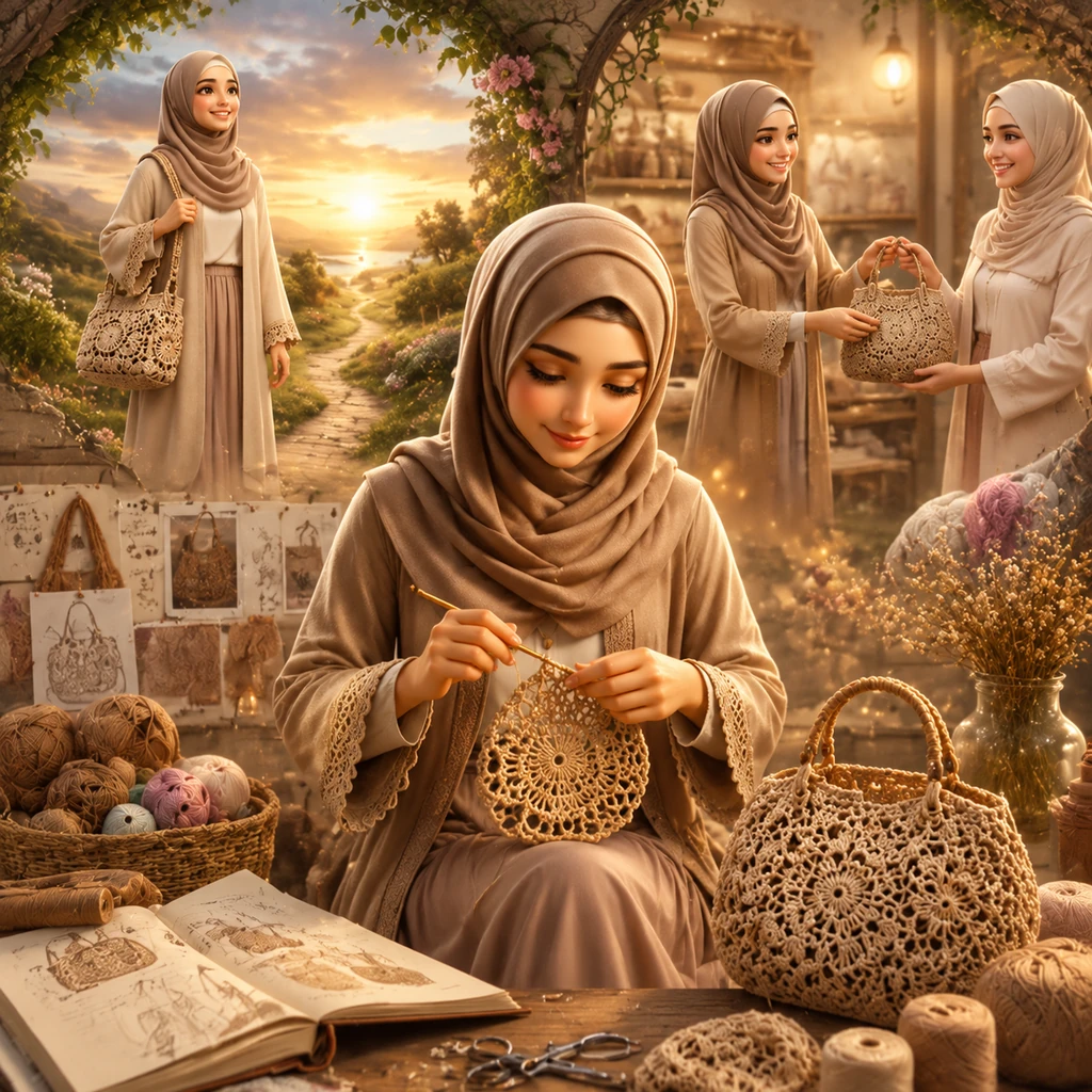 The Art of Tri.Crochet: A Journey of Love and Loops - Creative imagination