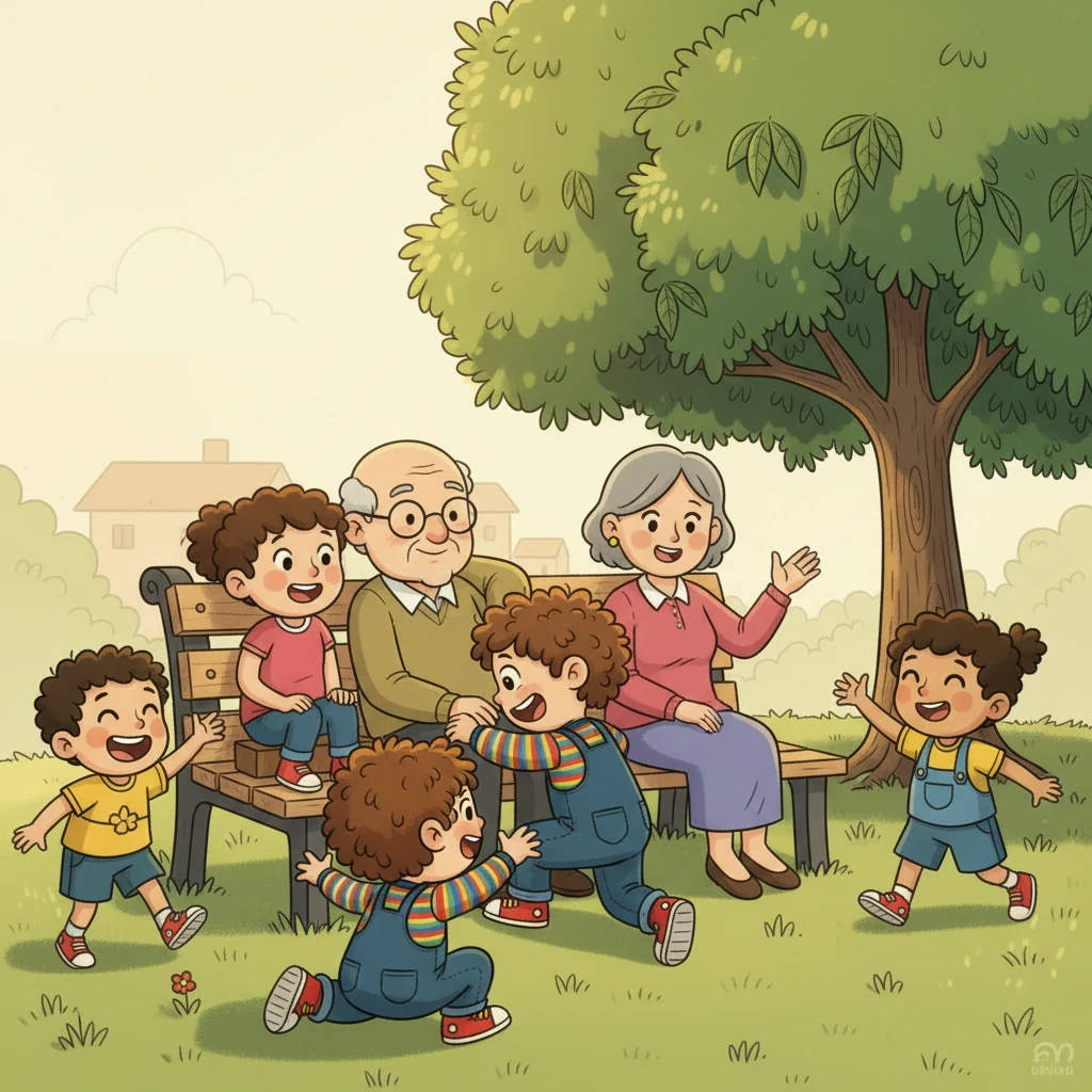 For many years, the bench was a lively hub. Children scrambled over its sturdy planks with muddy shoes, while parents and grandparents found comfort resting there after long walks, sharing stories and laughter under the warm sun.