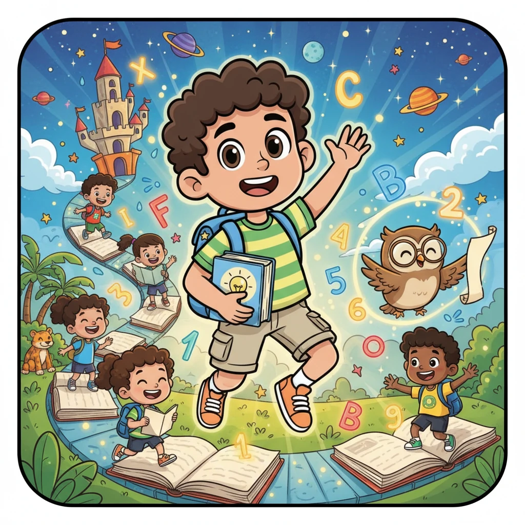 Hussein's Grand Adventure of Learning - educational