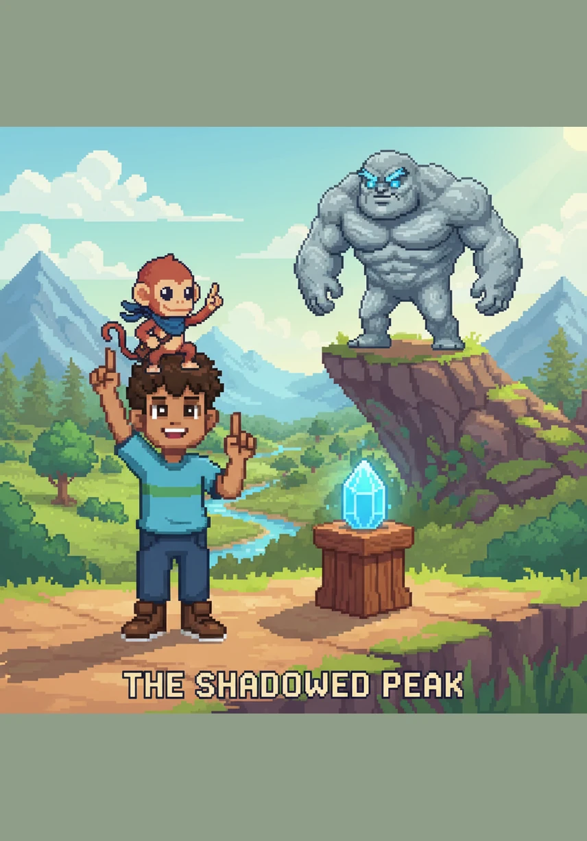 "The forest gives us shade, and the mountain gives us cool water," Leo tells the crowd, pointing to the beautiful green peaks. "Shouldn't we say thank you to the nature that actually takes care of us every day?"