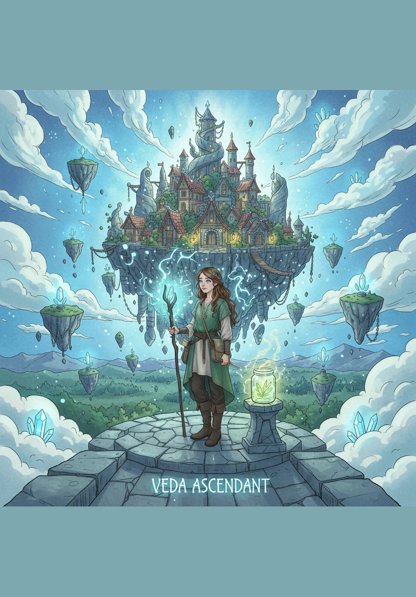 The people of Veda watched in wonder as their city floated higher than ever before, finally understanding that the gentlest choices are often the ones that carry us the furthest.