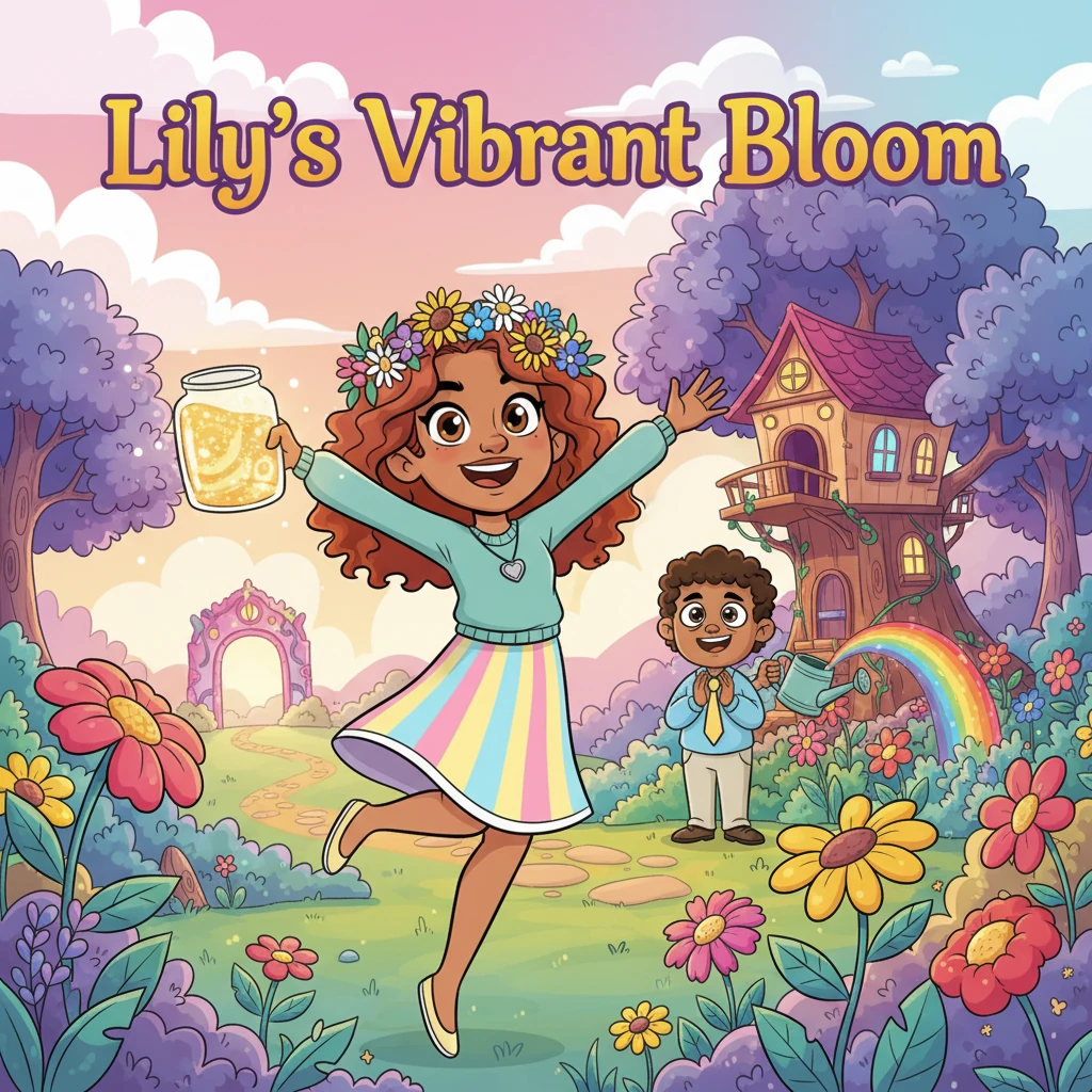 Lily's Vibrant Bloom - family