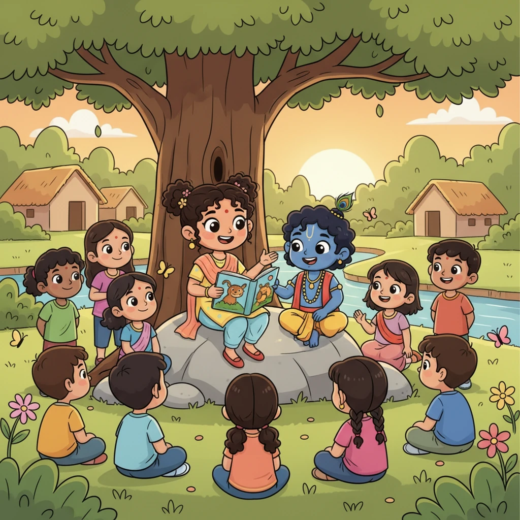 അവളുടെ ചെറിയ പാഠങ്ങൾ വളർന്നു വലുതായി. അവൾ ഗ്രാമത്തിലെ എല്ലാവരുടെയും പ്രിയപ്പെട്ടവളായി മാറി, കുട്ടികളെ പഠിക്കാനും ദയയോടെ കളിക്കാനും അവൾ പ്രചോദിപ്പിച്ചു.