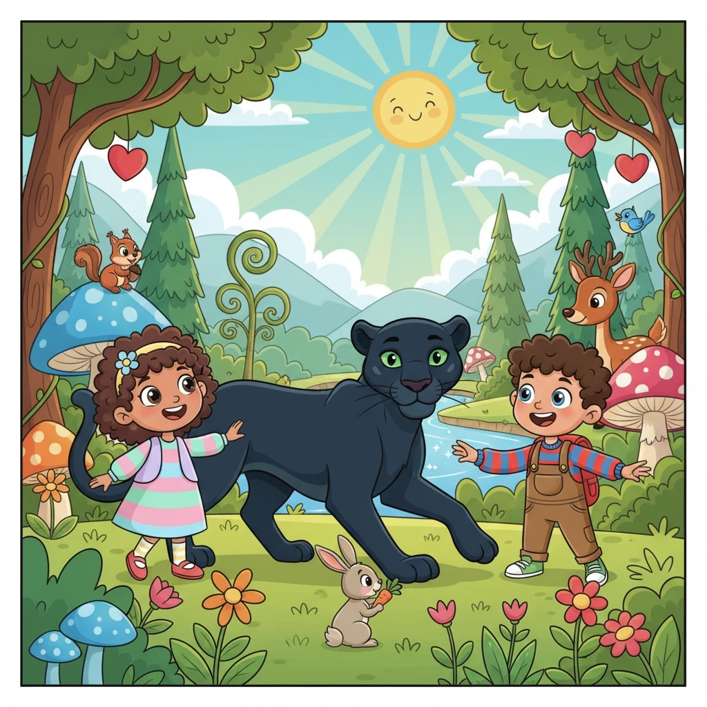 Bagira and the Forest Friends - friendship