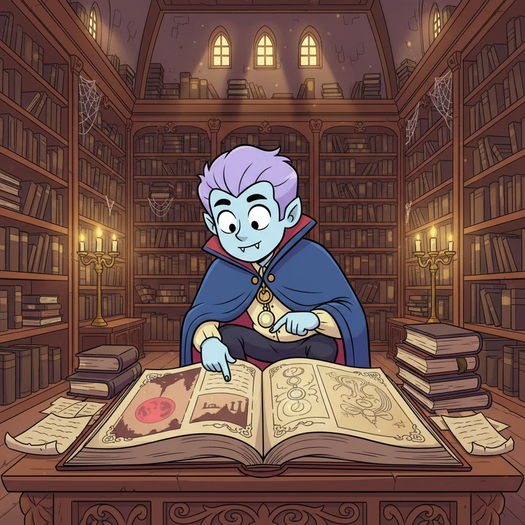 Their investigation led them to the city's ancient library, a place filled with forgotten lore and dusty secrets that smelled of old paper and magic. Hidden within an old grimoire, they discovered a faded illustration depicting the very artifact Elian found, alongside a prophecy of the blood moon and a ritual to reverse it. It spoke of balancing ancient energies through a shared act.