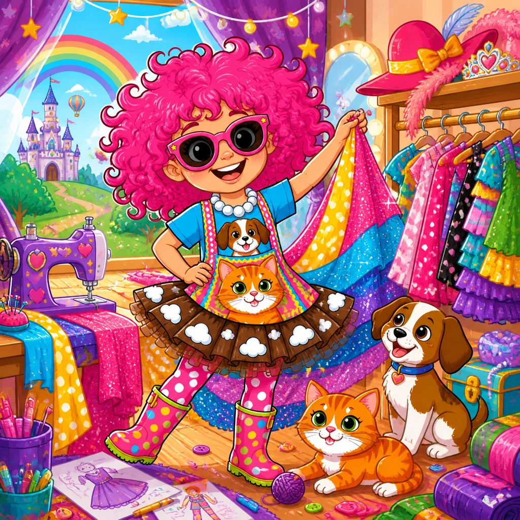 Frannie's Fabulous Fashion Day - creative