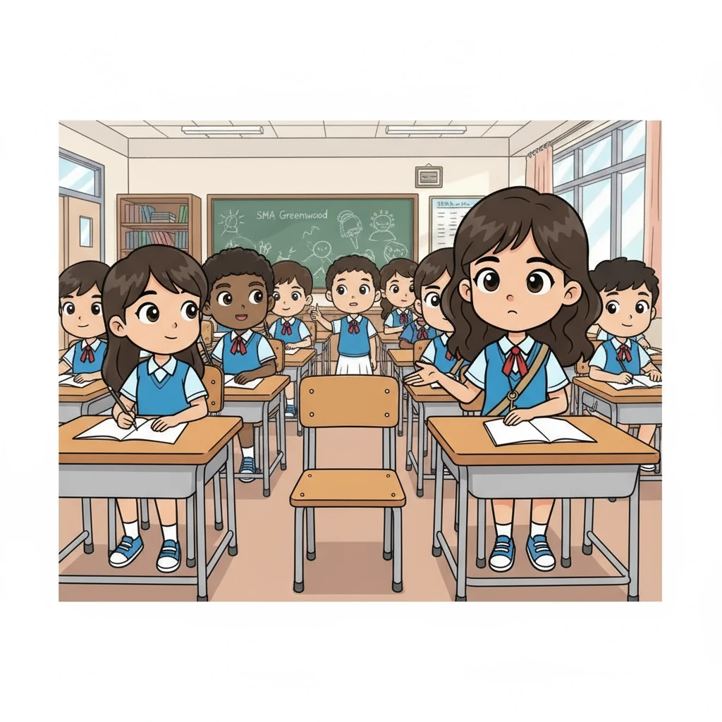 Kursi Kosong di Kelas 9B