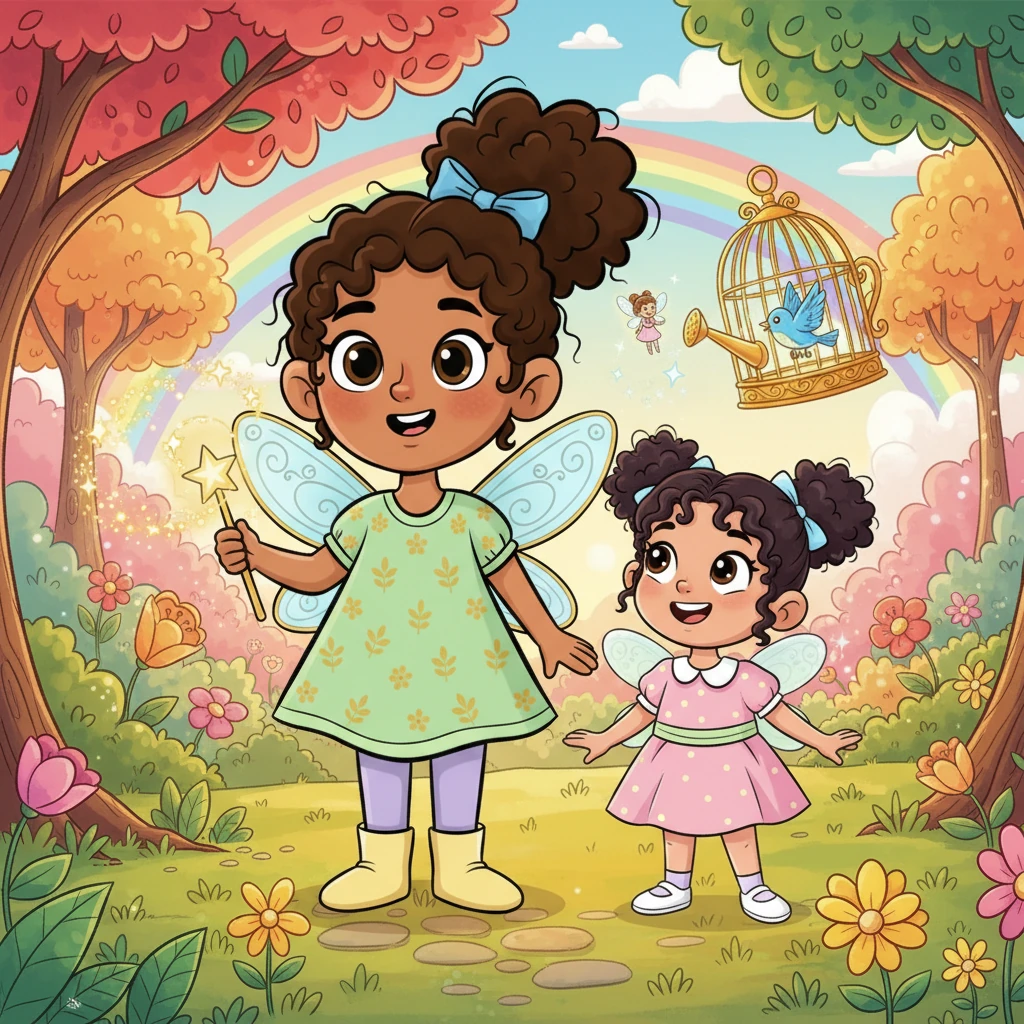 THE FAIRY IN THE PARK - fairy-tale